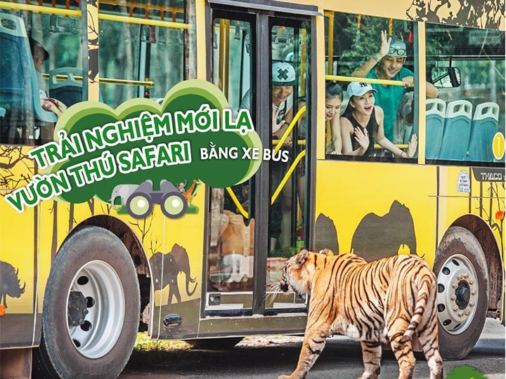 Trải nghiệm mới lạ tại Vườn thú Vinpearl Safari Phú Quốc